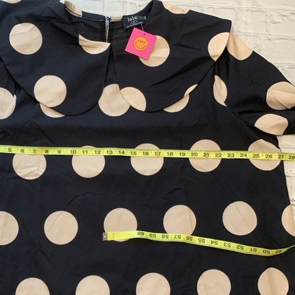 Dressed in LALA Black and White Polka Dot Maxi Dress - Picture 15 of 16